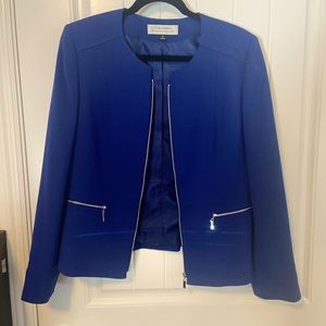 Tahari Royal Blue Blazer